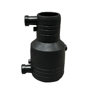 Bề mặt nhẵn PE HDPE phụ kiện đường ống dẫn khí 25mm Polyethylene electrofusion Coupler cho áp suất thấp <span class=keywords><strong>1</strong></span>.6mpa - Product Image 3