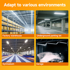 Voorraad In Eu <span class=keywords><strong>Led</strong></span> Tri-Proof Licht 4ft 30W-60W 3000K-6500K Wattage 5cct Selecteerbaar Ip65 Garage <span class=keywords><strong>Led</strong></span> Lat Light - Product Image 6
