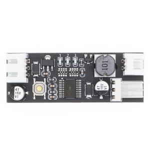 Solo 12V 0.8A DC PWM 2-3 hilos ventilador Control de temperatura controlador de velocidad chasis computadora Noiseor PC CPU ventilador enfriador alarma STK IC - Product Image 4