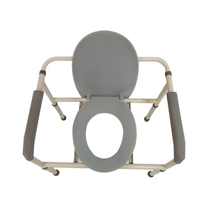 2024year Hot-selling <strong>Commode</strong> Chair Bariatric 3-in-1 Wider <strong>Commode</strong> with Adjustable Height for the Elderly - Product Image 3