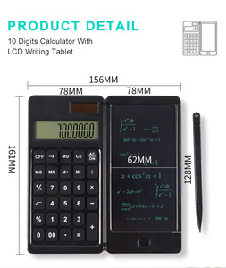 Calcolatore scientifico del bordo della scrittura a mano del calcolatore di funzione con il tavolo da disegno LCD dello studente del bordo della scrittura a mano - Product Image 5
