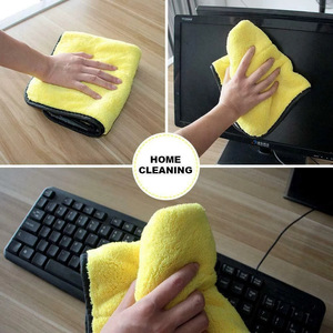 High Quality Double Sided Microfiber Cleaning <strong>Towel</strong> 40*60 Quick Dry Two-in-One Car Kitchen Washing <strong>Towel</strong> Made of Polyester - Product Image 5
