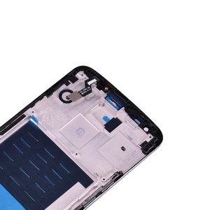 LG G2 D802 LCDディスプレイタッチスクリーンデジタイザーアセンブリ用オリジナルフレーム付き白黒LCDフレームなしG2D802用 - Product Image 3