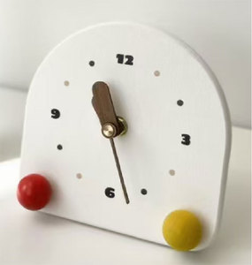 Horloge en diatomite naturelle écologique pour la décoration intérieure Caractéristiques d'absorption d'humidité pour la chambre et le salon - Product Image 6