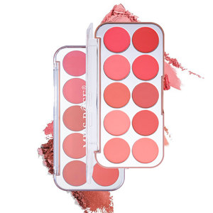 Miss ROSE10カラーマットハーバルブラッシュプレートAmazon用ナチュラル