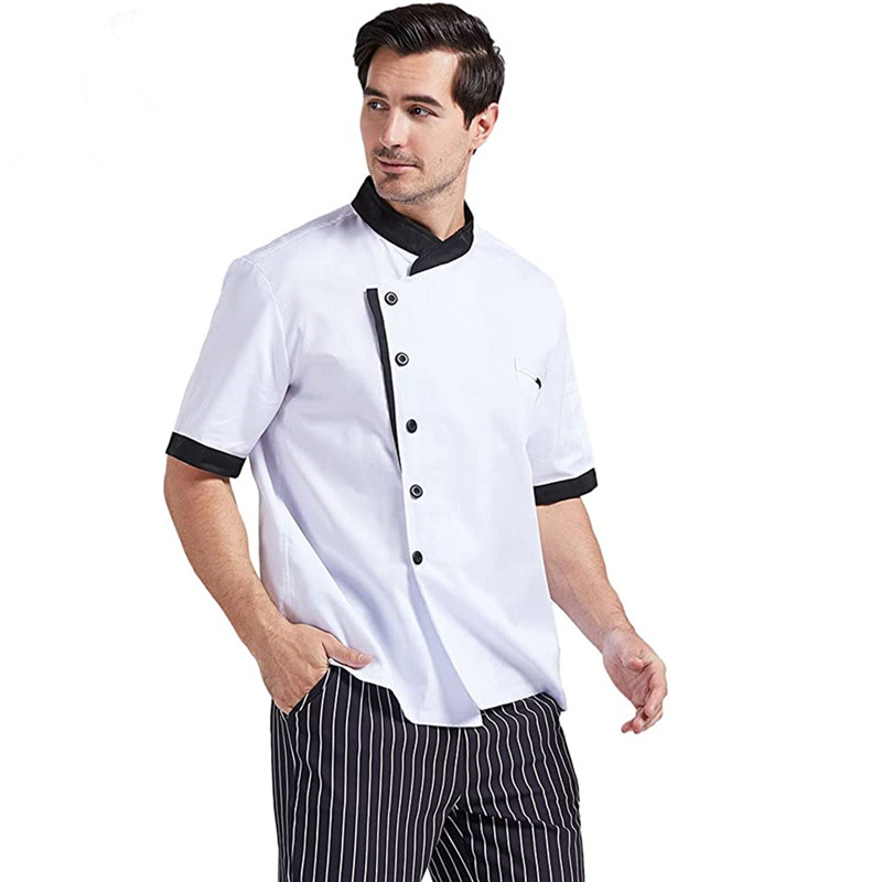 Unisex Customized logo Chef Jacket with Chef Uniform for Restaurant