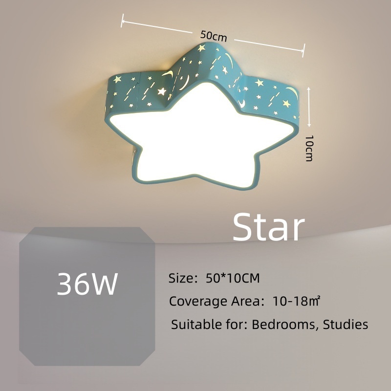 Blue-star-diameter 50*10CM