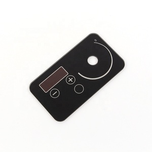 Pantalla de seda con teclado táctil inteligente, cristal estampado con pantalla de seda negra - Product Image 3