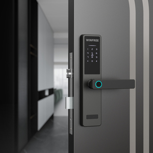 Smart Remote Control <strong>Blue</strong> Tooth WiFi Biometric <strong>Lock</strong> Fingerprint Security Ttlock Smart <strong>Locks</strong> Card <strong>Key</strong> Electric Digital Door <strong>Lock</strong> - Product Image 2