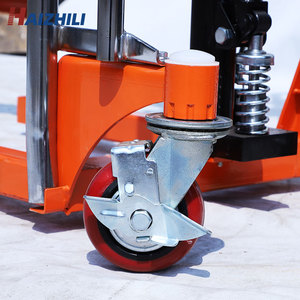 Prezzo di fabbrica nuovo disegno di carico e scarico attrezzature a mano idraulico del carrello elevatore della piattaforma staccabile del Pallet Stacker manuale manuale - Product Image 4