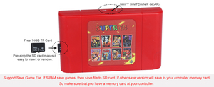 ใหม่การ์ดเกมย้อนยุคซูเปอร์64บิต340ใน1ตลับเกมสำหรับ N64วิดีโอเกมคอนโซล - Product Image 5
