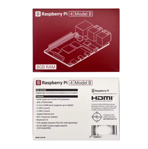 Original Raspberry Pi Modell Pi4 4b 1GB 2GB 4GB 8GB RAM Kit Board 1g 2g 4g 8g Pi 4 B Computer Himbeer Pi4b 1GB 2GB 4GB 8GB - Product Image 2
