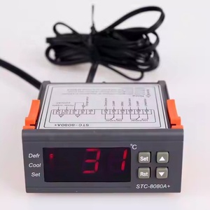 STC-8080A + цифровой регулятор температуры STC 8080A + термостат охлаждающий автоматический датчик размораживания NTC 220 В контроллер - Product Image 3