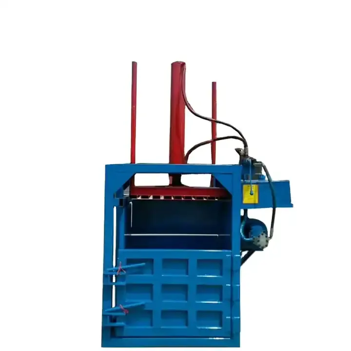 Canamx Manufacturer Good Quality Hydraulic Cardboard Wood Packing Shaving Vertical Baler
