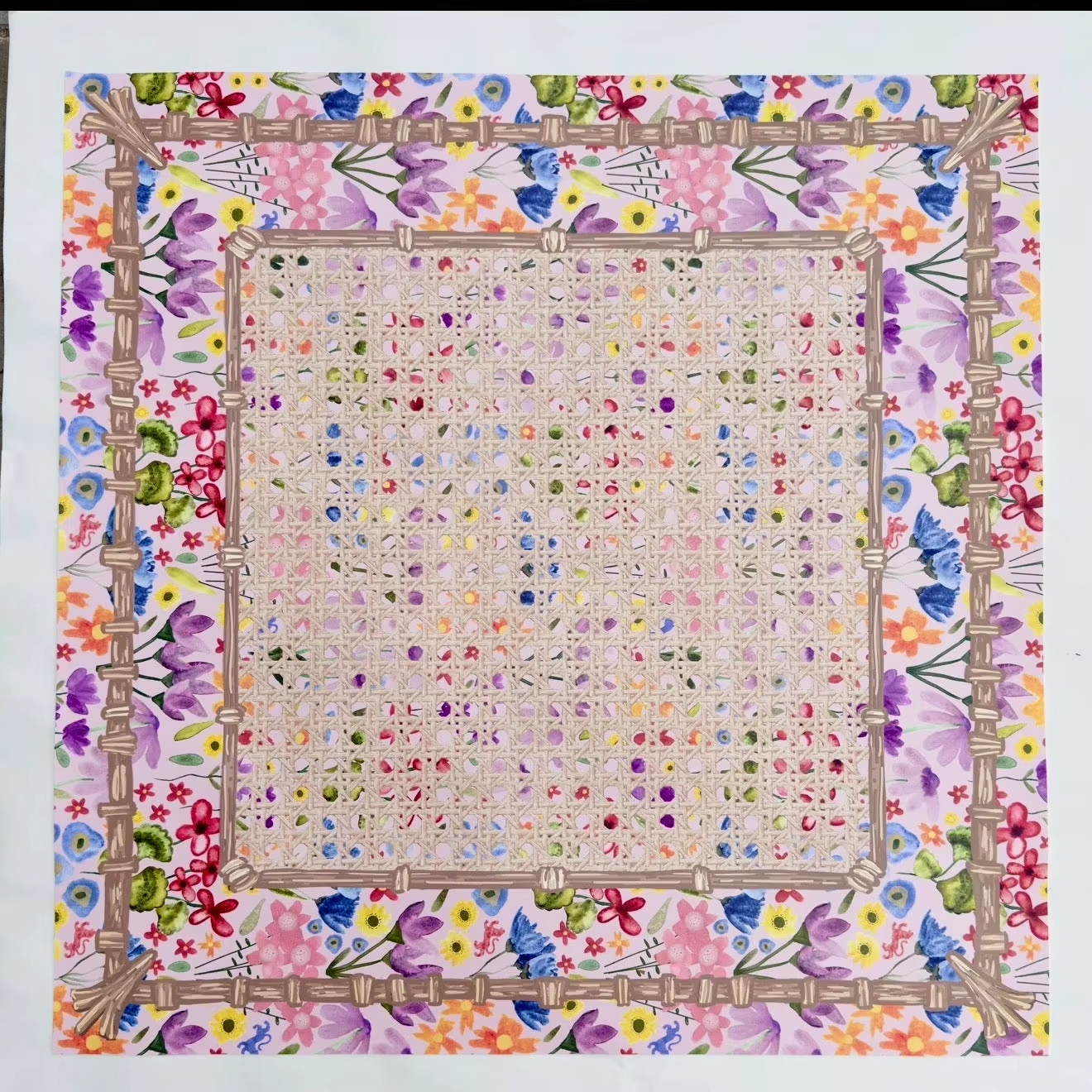 Lilac Base Mixed Wildflower