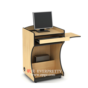 EVERPRETTY Popular <strong>Design</strong> Wooden Top Metal Frame School <strong>Laboratory</strong> Furniture <strong>Computer</strong> <strong>Table</strong> <strong>for</strong> Single Students with CPU Holder - Product Image 6