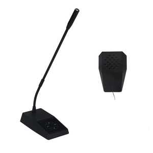 Two <strong>Way</strong> Audio Communication Service Window Counter Full Duplex <strong>Intercom</strong> Kits - Product Image 3