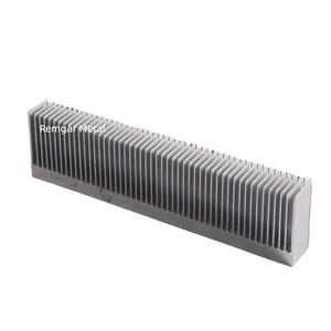 Custom Standard Cnc Milling Anodized Extruded Heat Sink Profile Extrusion <strong>400mm</strong> 300mm 200mm Transformer Aluminum <strong>Heatsink</strong>