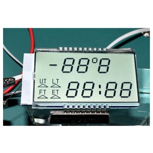 Manufacturer <strong>7</strong>-<strong>Segment</strong> Multimeter Monochrome Custom HTN <strong>LCD</strong> Screen Liquid Crystal <strong>Display</strong> Module <strong>7</strong> <strong>Segment</strong> <strong>LCD</strong> For <strong>Temperature</strong> - Product Image 3