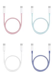 2024データケーブル急速充電タイプCからタイプCUSB転送編組高品質原材料ケーブル - Product Image 6