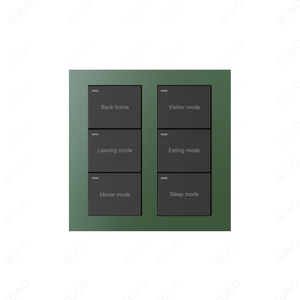 SQIVO Zigbee 2024 akıllı ev uzaktan kumanda kablosuz sahne anahtarı özelleştirilebilir DIY 12 sahne denetleyicisi anahtarı - Product Image 4