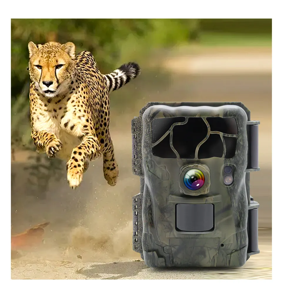 KH 661 LCD 디스플레이 게임 트레일 카메라 태양 나이트 비전 게임 트레일 카메라 야외 사냥 카메라 야생 동물 트레일