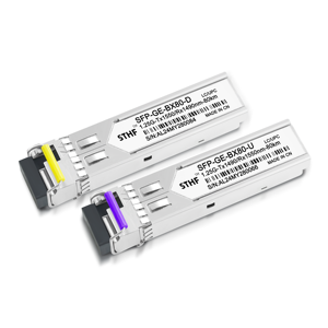 Sthf GLC-BX80-D thu phát quang mô-đun 1000base-bx 1.25 gam bidi 80 km SFP LC DC 12V 1490 Nm/1550 nm FTTH - Product Image 2