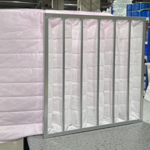 Nhà Máy Bán buôn F5 F7 F8 Pocket BAF lọc cho hệ thống HVAC 24x24 & 12x24 công nghiệp và thương mại sử dụng bộ lọc không khí ứng dụng - Product Image 5