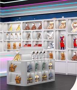 Customizable Modern Video Game Animation <strong>City</strong> <strong>Display</strong> Cabinet Varnish Surface Treatment for Toy Gift Exchange <strong>Display</strong> - Product Image 5