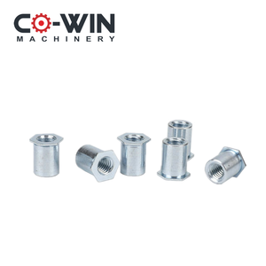 CO-Win Imperial M4 M5 <strong>M6</strong> Threaded <strong>Rivet</strong> <strong>Nut</strong> Hexagonal Insert <strong>Rivet</strong> <strong>Nuts</strong> for Metal Sheet