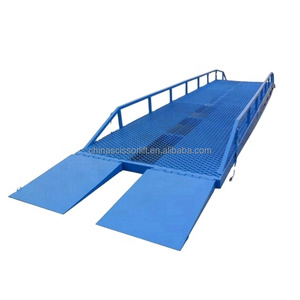 Elevación 0,9-1,7 m 4tons-10tons Contenedor hidráulico Muelle Patio Rampa Carga móvil/Nivelador de muelle de descarga para carretilla elevadora - Product Image 1