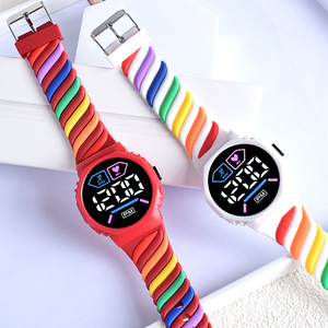New Trendy F17 Silicone Band Waterproof Touch Screen Electronic <strong>Watch</strong> Boy Girl Led Digital Display Sport <strong>Watch</strong>
