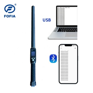 FOFIA動物タグ用ハンドヘルドLF RFIDリーダー134.2KHz FDX/HDXスキャン犬マイクロチップと家畜耳タグ - Product Image 1