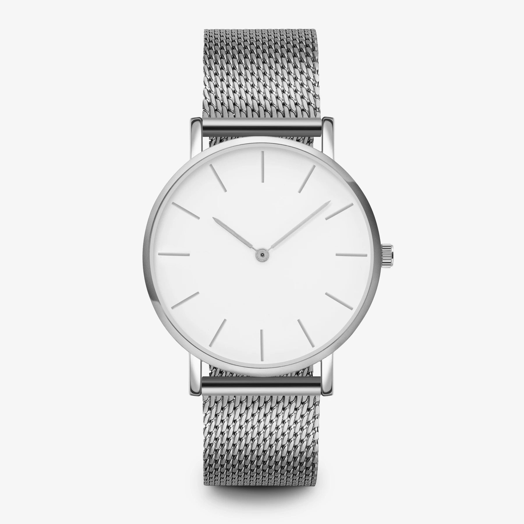 Cassa argento + quadrante bianco/02