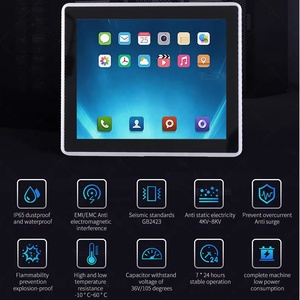 Baja potencia 24 horas de funcionamiento continuo Panel ultrafino multitáctil industrial pantalla táctil capacitiva Tablet Computer - Product Image 6