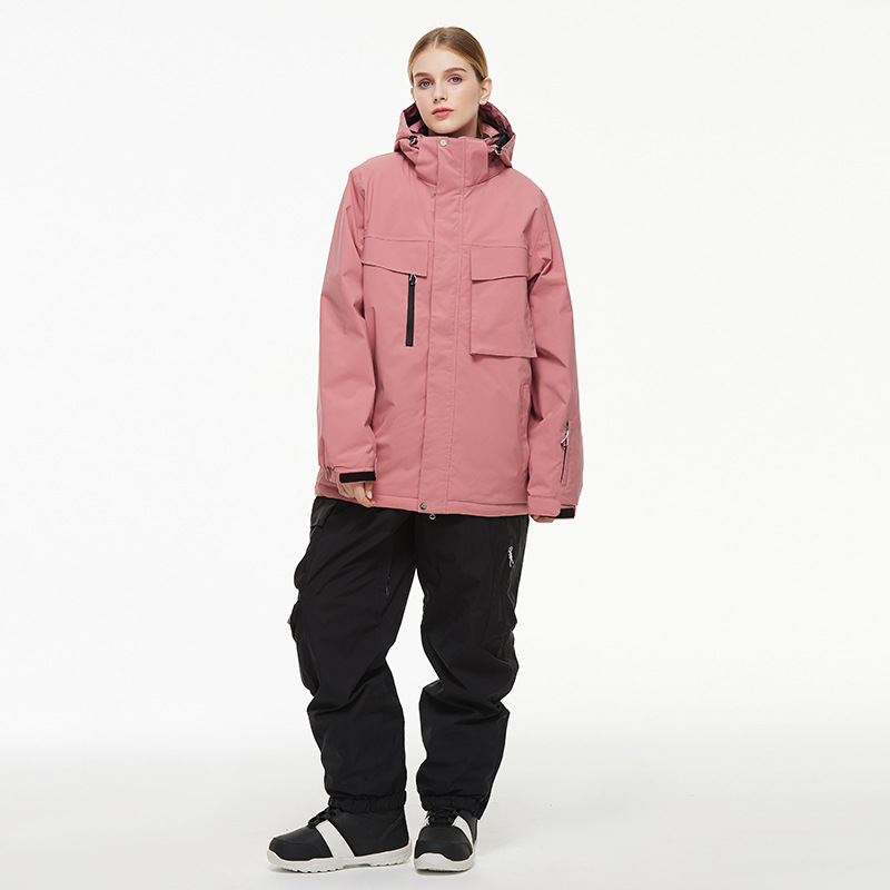 Women pink+black