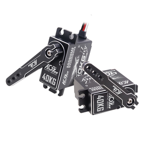 Neues AGFRC 40KG Hoch drehmoment 0,085 s Stahl getriebe 8,4 V 2S HV Voll CNC Digital programmier bares bürstenloses 25T Standard RC Flugzeugs ervo