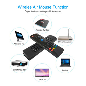 Universal-fernbedienung 2.4Ghz Wireless Mini Keyboard Airmouse mit Infrared lernen funktion für smart TV, IPTV,Projector,TV box - Product Image 5
