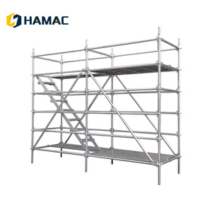 Precios de fábrica Andamio de construcción Ledger estándar Soporte diagonal Galvan Q235 Q345 Material Ringlock Andamio - Product Image 1