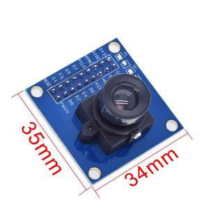 TZT OV7670 modulo fotocamera OV7670 modulesupporta VGA CIF controllo esposizione automatica Display dimensione attiva 640x480 per Arduino - Product Image 2