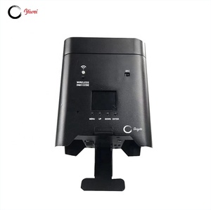 Yüksek kaliteli 6X18W rgbwa + uv Led kablosuz Dmx Uplight akülü kablosuz Led Uplighter telefon App kontrolü ile - Product Image 2