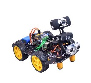 Robot educativo programable inteligente Raspberry Pi para coche, Robot educativo, Wi-Fi, de competición, a prueba de agua, para coche