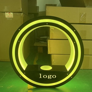 アクリルディスプレイカスタマイズギフトボックスLEDボトルサービススタンドディスプレイワインLEDボトルライトグロリファイヤーベース