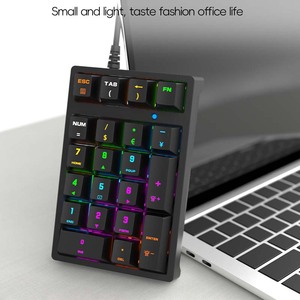 Envío rápido al por mayor Mini teclado compacto con cable portátil para pestañas - Product Image 2