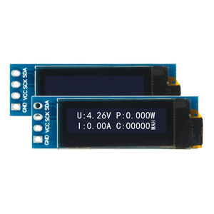0,91 Zoll OLED-Modul Weiß/Blau OLED 128 X32 OLED LCD-LED-Anzeige modul 0,91 "IIC Comm unicate ROHS-Zertifizierung - Product Image 6