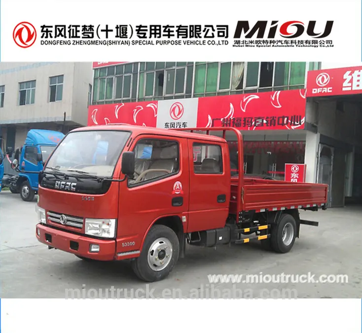 New 4*2 Double cab china small truck