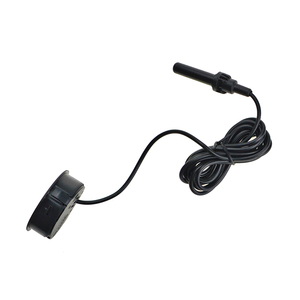 Termohigrómetro integrado redondo Digital para el hogar FY22 termómetros higrómetro con Sensor de cable de humedad y temperatura - Product Image 6