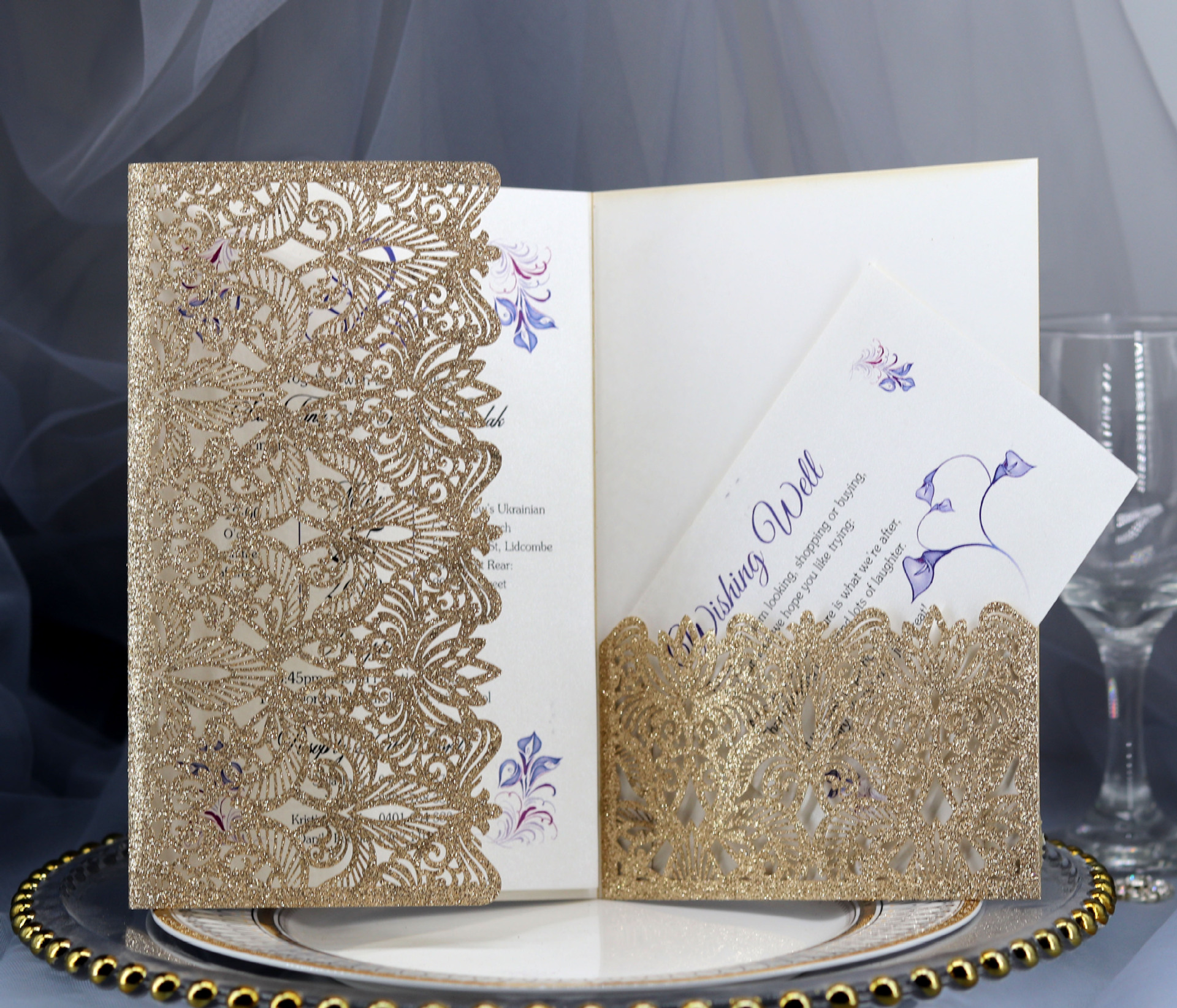 Champagne color housings