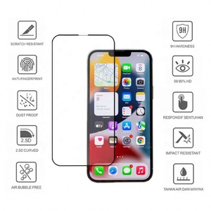 <span class=keywords><strong>5D</strong></span> đầy đủ keo Tempered Glass bảo vệ màn hình phim cho iPhone 13 14 điện thoại di động 9D 10D chống xước bảo vệ - Product Image 4