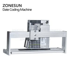 ZONESUN Halbautomati scher intelligenter Datums codierer Chargen produktions datum Druckmaschine für Etikett ier maschine - Product Image 3